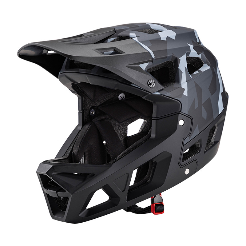 Mountain Biking Full Face Helmet - خوذة دراجات هوائية للبالغين للطرق الوعرة