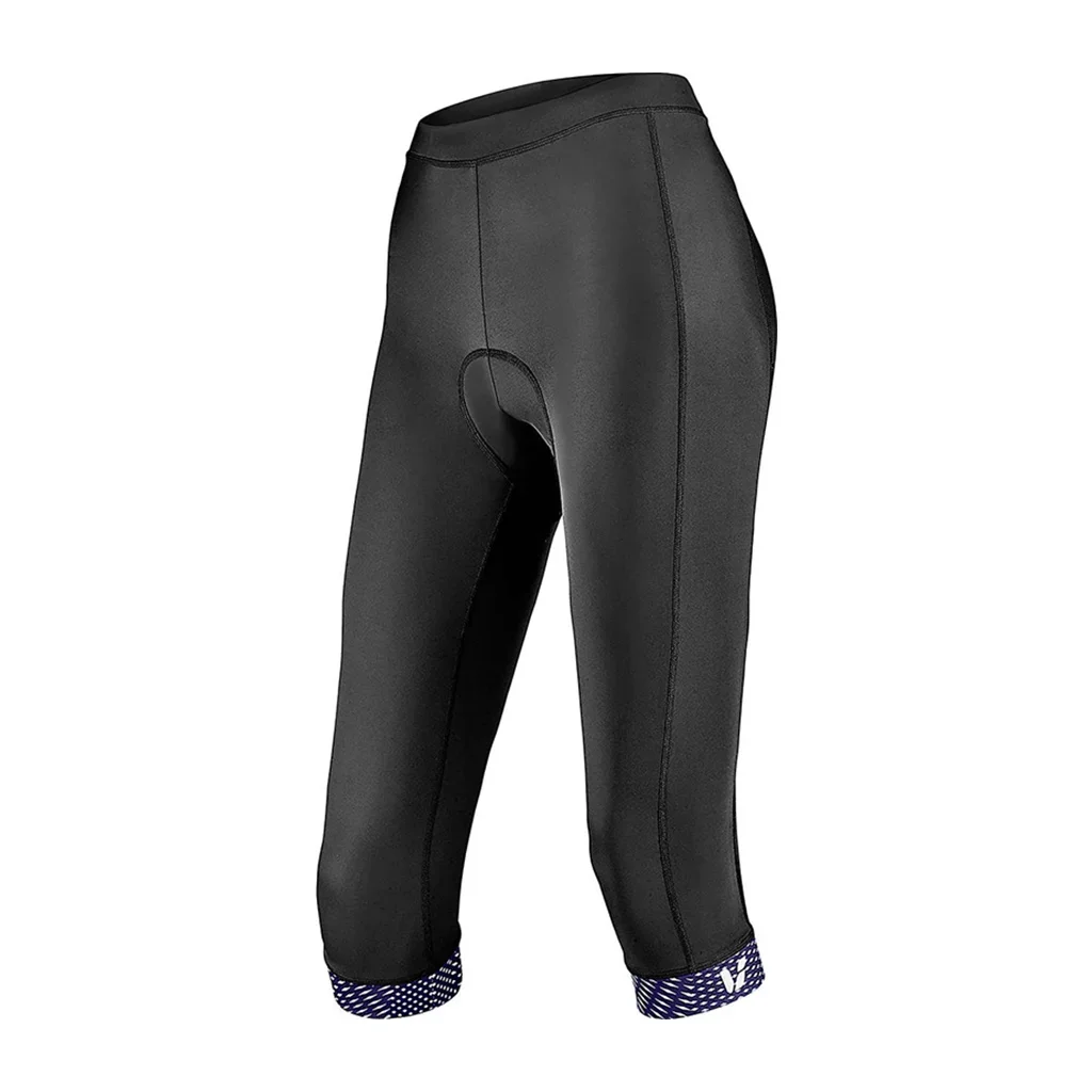 Mountain Biking Knee Pads - الربيع/الخريف ليف الدراجات 3/4 السراويل السوداء
