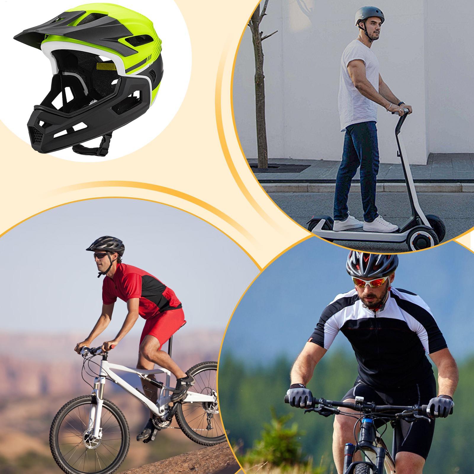 Mountain Biking Full Face Helmet - خوذة دراجة كاملة الوجه لركوب الدراجات