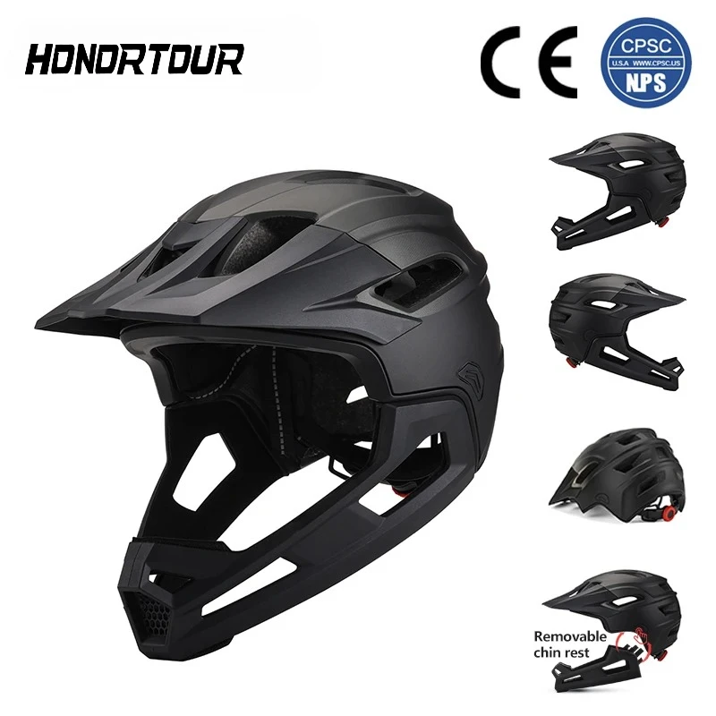 Mountain Biking Full Face Helmet - خوذة إيستينير للبالغين للدراجات الجبلية، خوذة