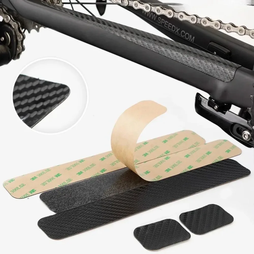 سلسلة دراجات حامي أسود ألياف ا - مراجعة Chainstay Protector Wrap وسعره