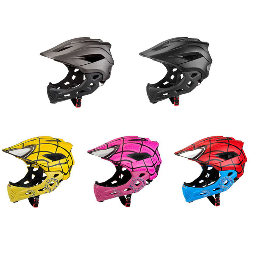خوذة دراجات كاملة الوجه للأطفا - مراجعة Mountain Biking Full Face Helmet وسعره