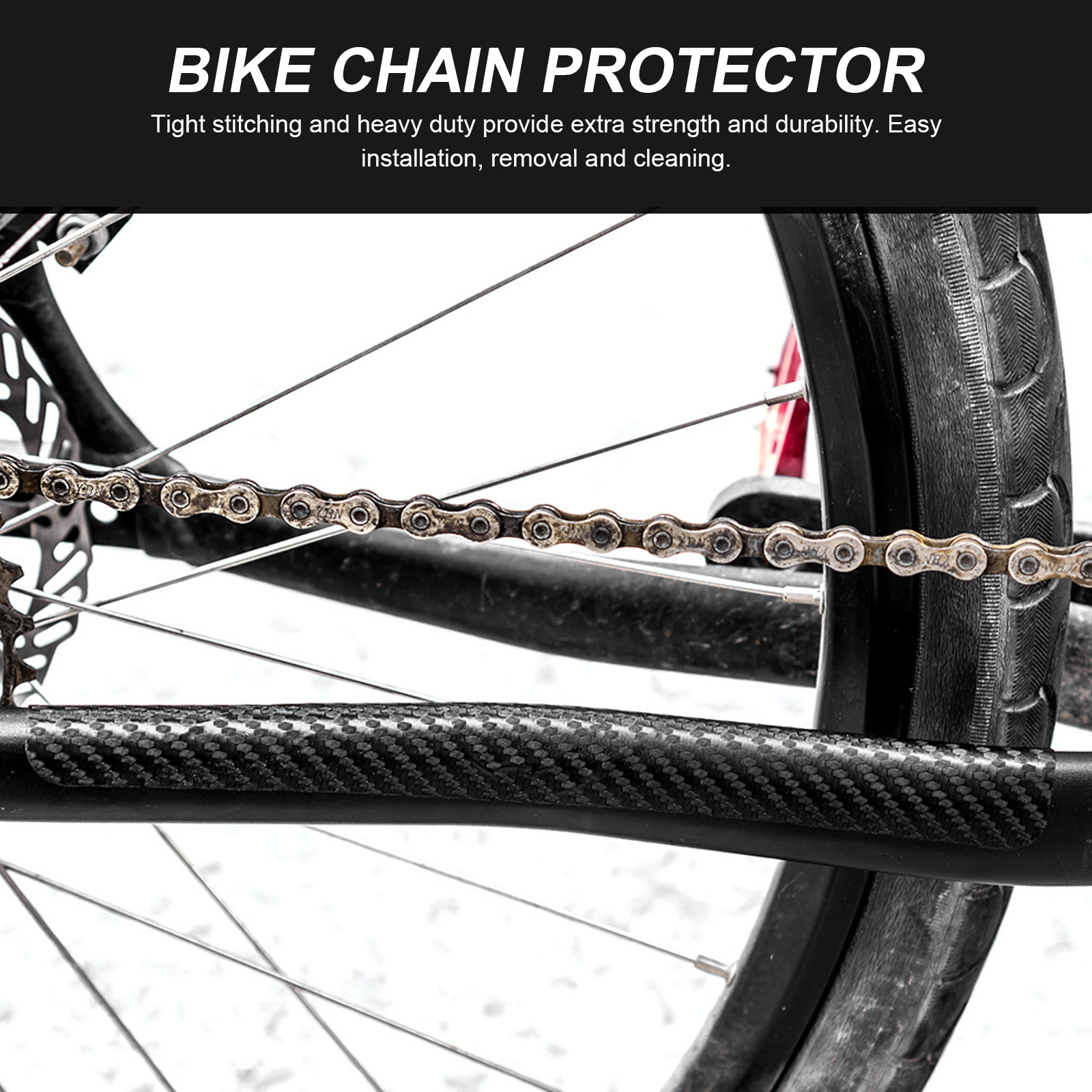مجموعة واحدة من واقيات سلسلة ا - مراجعة Chainstay Protector Wrap وسعره