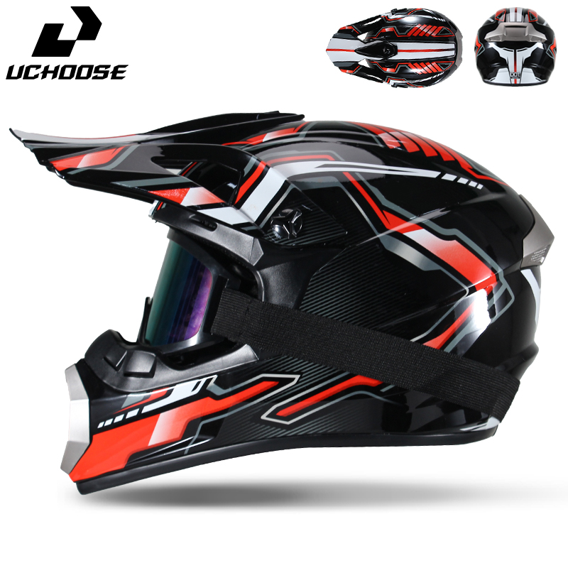 خوذة يوتشوز للدراجات النارية ل - مراجعة Mountain Biking Full Face Helmet وسعره