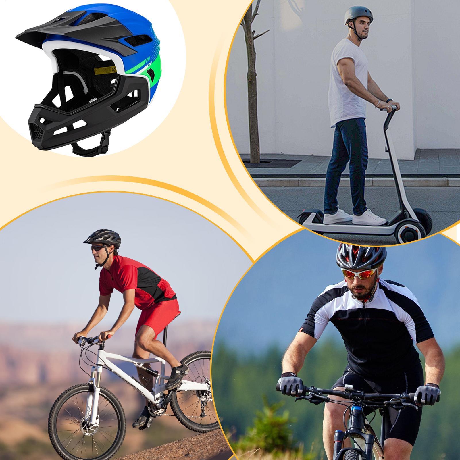 خوذة الدراجة الجبلية لكامل الو - مراجعة Mountain Biking Full Face Helmet وسعره
