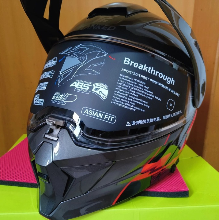 خوذة تانكيد للرجال كاملة الوجه - مراجعة Mountain Biking Full Face Helmet وسعره
