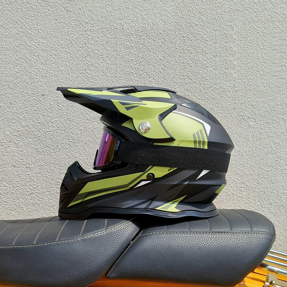 خوذة دراجات جبلية احترافية للب - مراجعة Mountain Biking Full Face Helmet وسعره