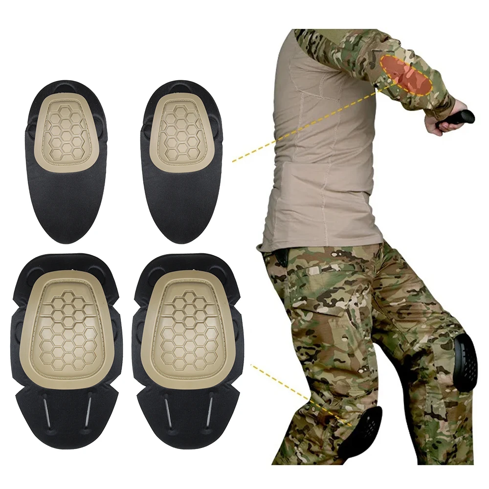 4 قطع واقيات الركبة والكوع الت - مراجعة Mountain Biking Knee Pads وسعره