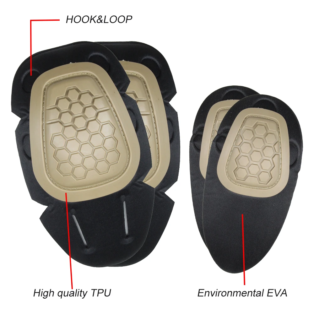 4 قطع واقيات الركبة والكوع الت - مراجعة Mountain Biking Knee Pads وسعره