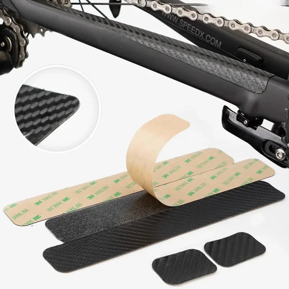 واقي سلسلة الدراجة من ألياف ال - مراجعة Chainstay Protector Wrap وسعره