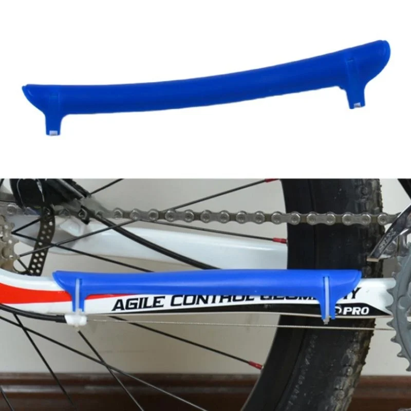 1 قطعة الملونة البلاستيك دراجة - مراجعة Chainstay Protector Wrap وسعره
