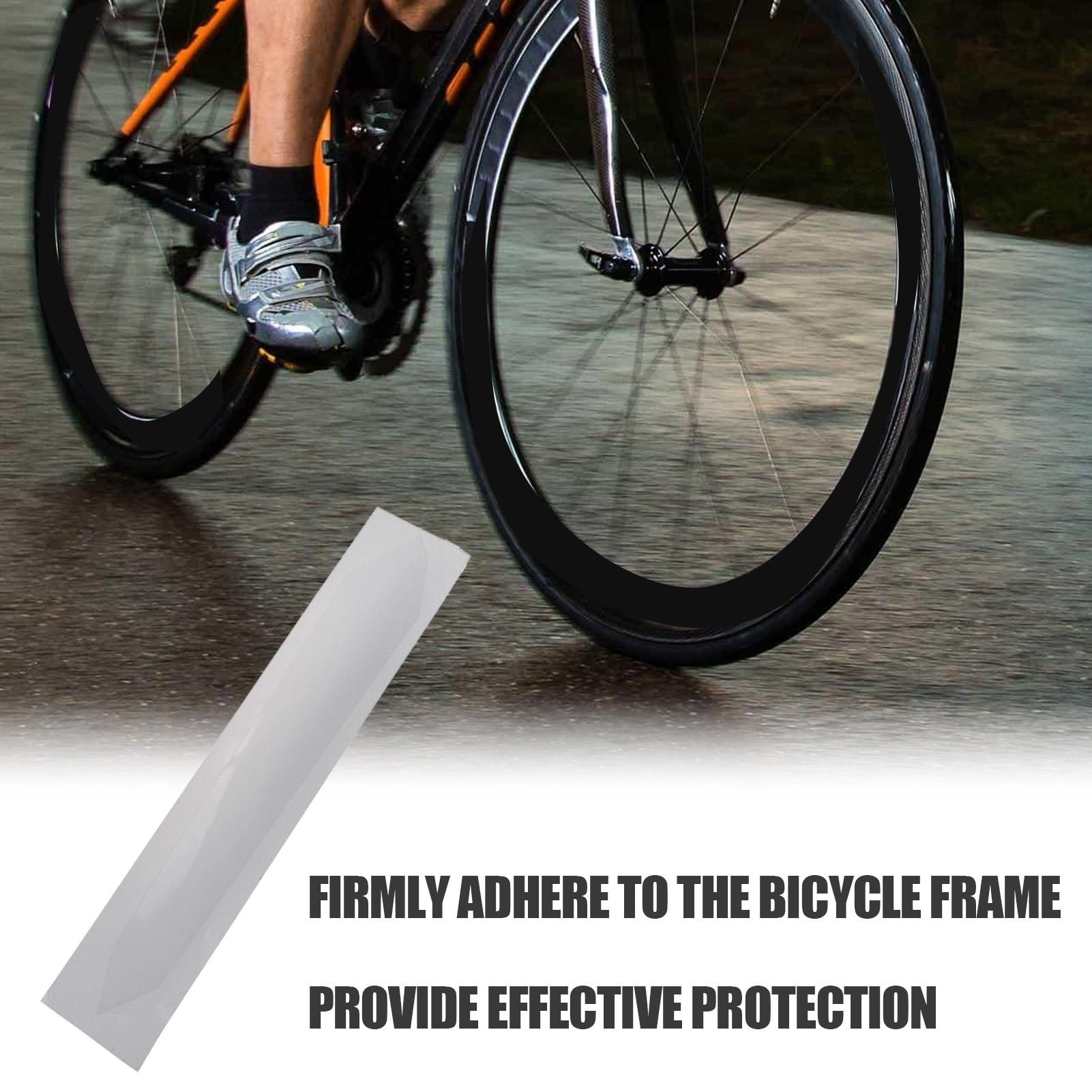 واقي سلسلة الدراجة، غطاء شفاف  - مراجعة Chainstay Protector Wrap وسعره