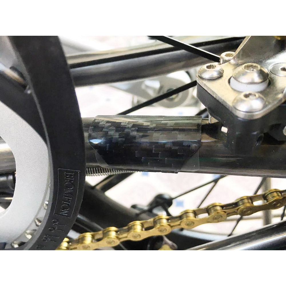 ملصق حماية للإطار المثلث الخلف - مراجعة Chainstay Protector Wrap وسعره