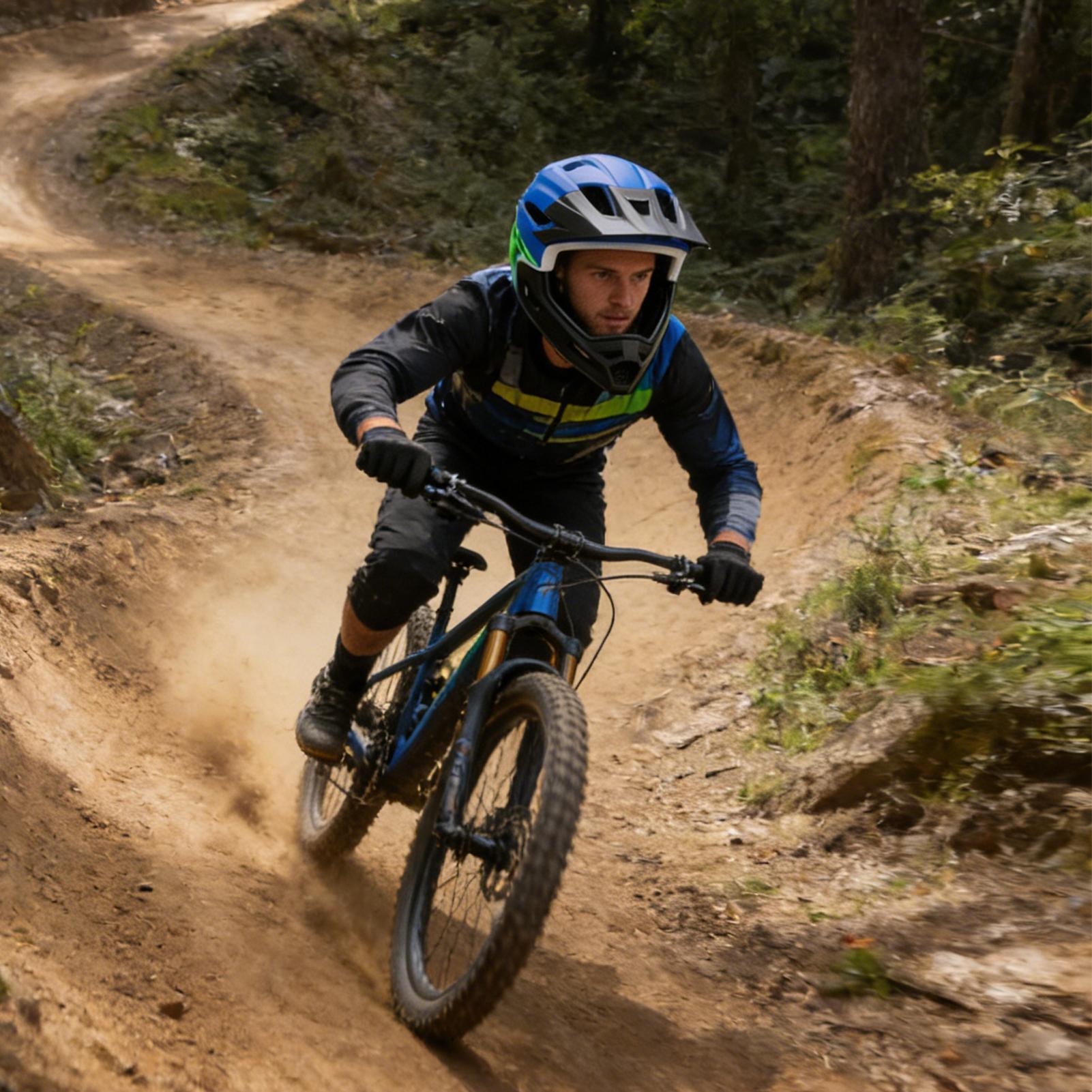 كامل الوجه خوذة الدراجة الجبلي - مراجعة Mountain Biking Full Face Helmet وسعره
